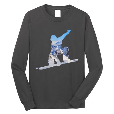 Snow Ski Boarding Sport Long Sleeve Shirt