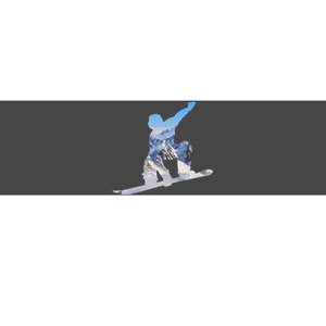 Snow Ski Boarding Sport Bumper Sticker