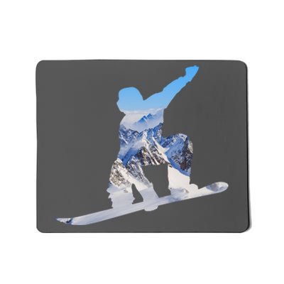 Snow Ski Boarding Sport Mousepad