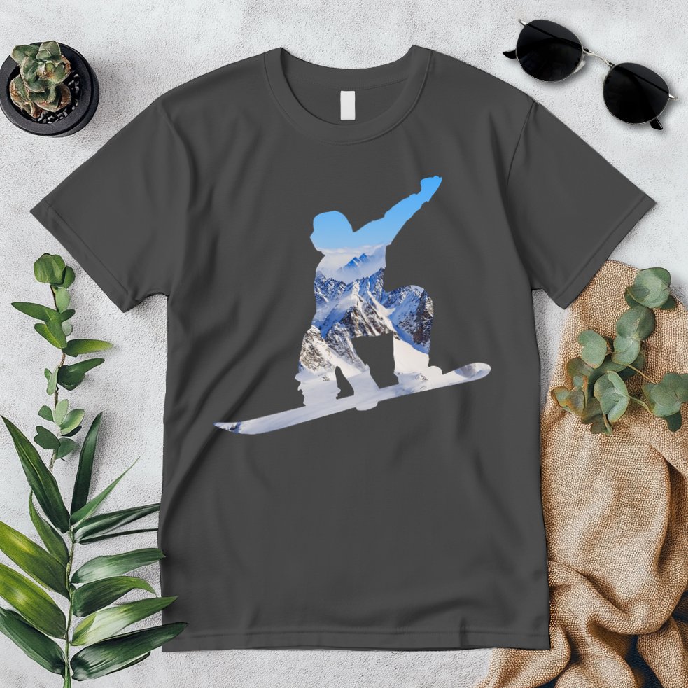 Snow Ski Boarding Sport Premium T-Shirt
