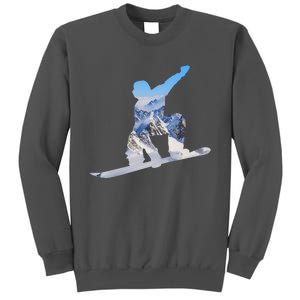 Snow Ski Boarding Sport Tall Sweatshirt