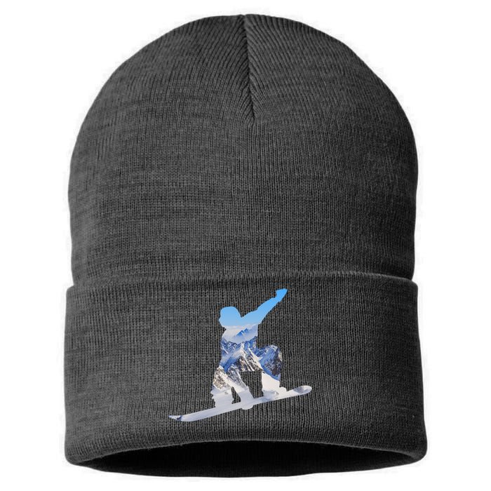 Snow Ski Boarding Sport Sustainable Knit Beanie