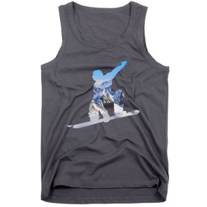 Snow Ski Boarding Sport Tank Top