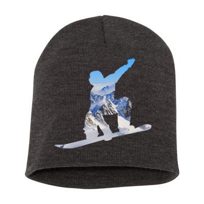 Snow Ski Boarding Sport Short Acrylic Beanie