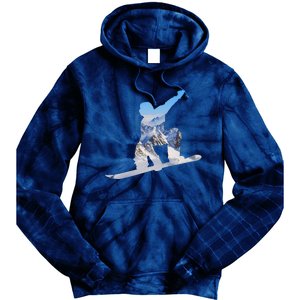 Snow Ski Boarding Sport Tie Dye Hoodie