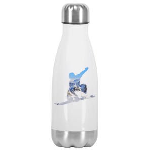 Snow Ski Boarding Sport Stainless Steel Insulated Water Bottle