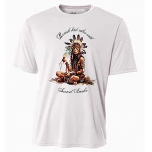 Sacred Smoke Banish Bad Vibes Cooling Performance Crew T-Shirt