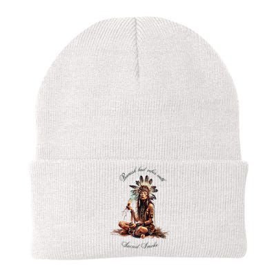 Sacred Smoke Banish Bad Vibes Knit Cap Winter Beanie