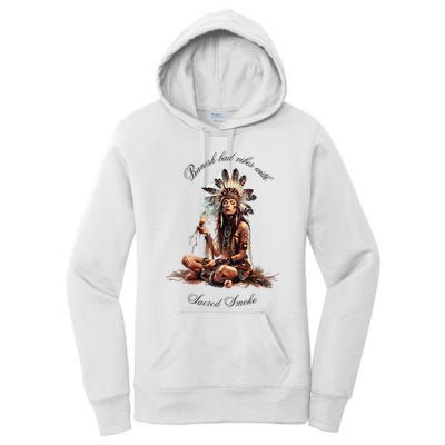 Sacred Smoke Banish Bad Vibes Women's Pullover Hoodie