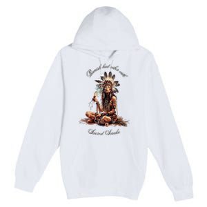 Sacred Smoke Banish Bad Vibes Premium Pullover Hoodie