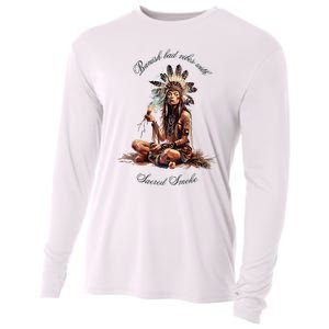 Sacred Smoke Banish Bad Vibes Cooling Performance Long Sleeve Crew