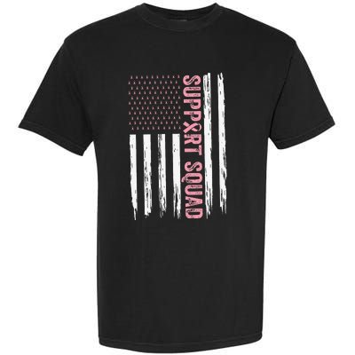 Support Squad Breast Cancer Awareness Garment-Dyed Heavyweight T-Shirt