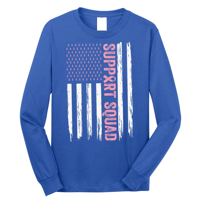 Support Squad Breast Cancer Awareness Long Sleeve Shirt