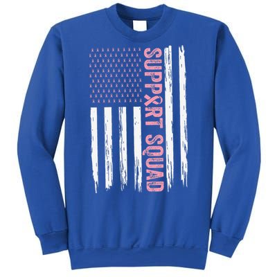 Support Squad Breast Cancer Awareness Sweatshirt