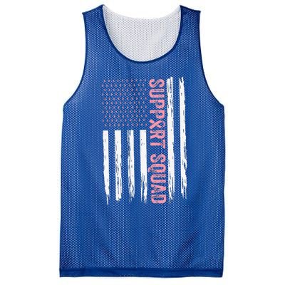 Support Squad Breast Cancer Awareness Mesh Reversible Basketball Jersey Tank