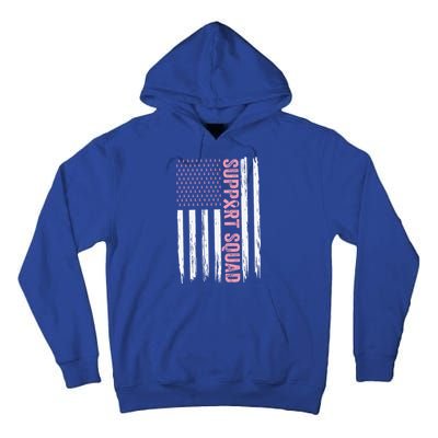 Support Squad Breast Cancer Awareness Tall Hoodie