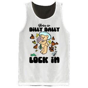 Shithead Steve Born To Dilly Dally Forced To Lock In Mesh Reversible Basketball Jersey Tank