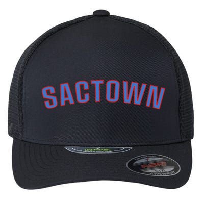 Sactown Sacramento Basketball Flexfit Unipanel Trucker Cap