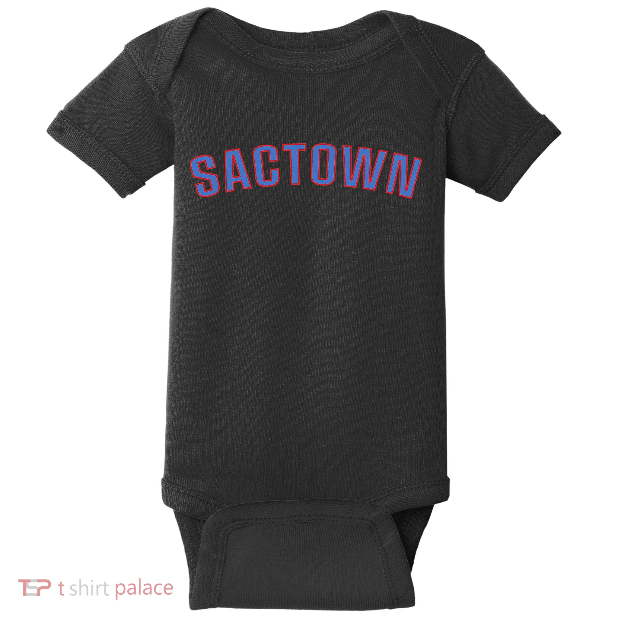 Sactown Sacramento Basketball Baby Bodysuit