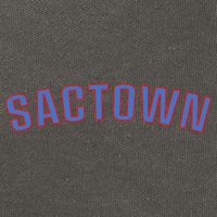 Sactown Sacramento Basketball Cotton Canvas Backpack
