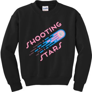 Shooting Stars Basketball Kids Sweatshirt