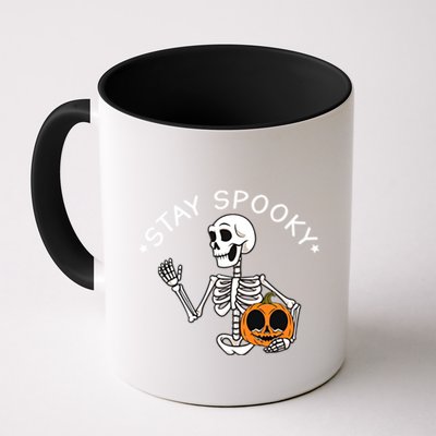 Stay Spooky Boo Cute Ghost Halloween Spooky Season Pocket Gift Mug