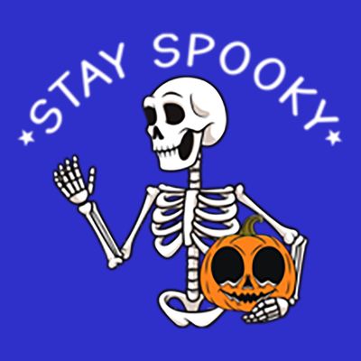 Stay Spooky Boo Cute Ghost Halloween Spooky Season Pocket Gift T-Shirt