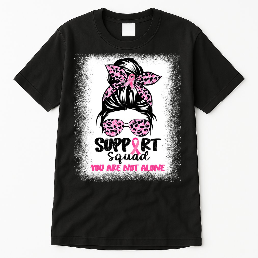 Support Squad Breast Cancer Awareness Tall T-Shirt