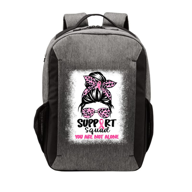 Support Squad Breast Cancer Awareness Vector Backpack