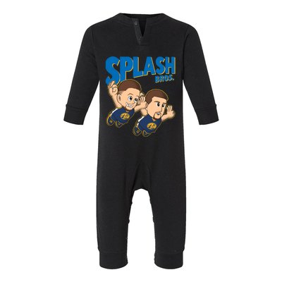 Super Splash Bros 3 Infant Fleece One Piece