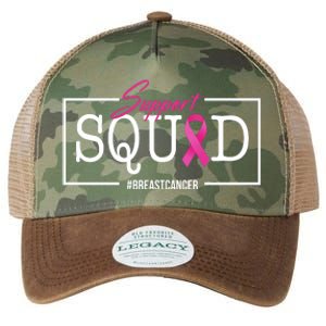 Support Squad Breast Cancer Legacy Tie Dye Trucker Hat