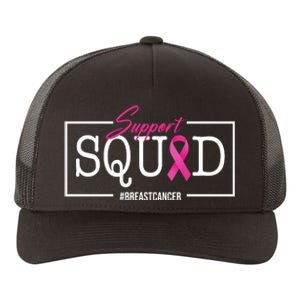 Support Squad Breast Cancer Yupoong Adult 5-Panel Trucker Hat