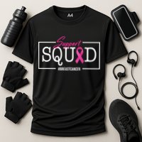 Support Squad Breast Cancer Cooling Performance Crew T-Shirt