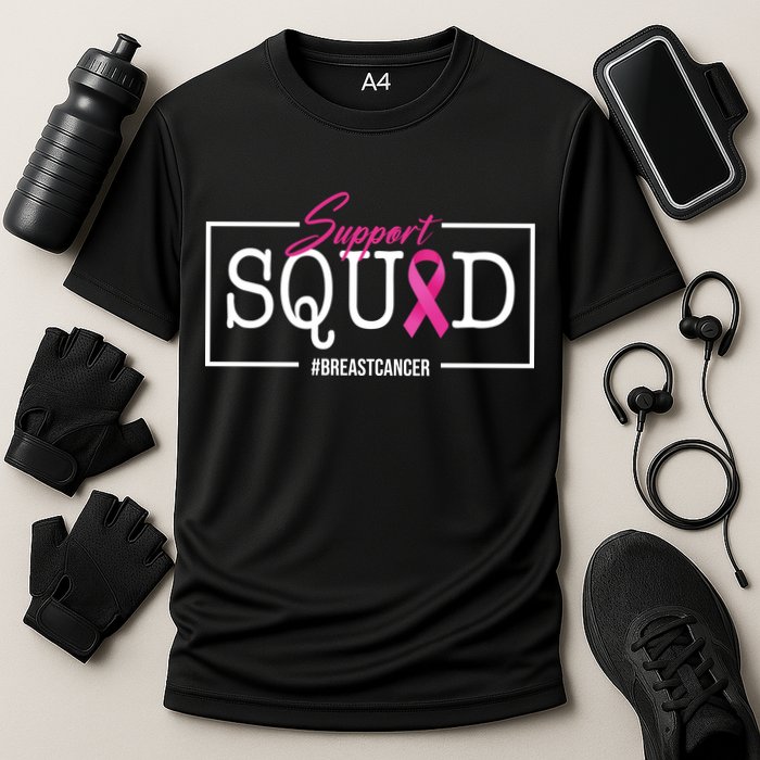 Support Squad Breast Cancer Cooling Performance Crew T-Shirt