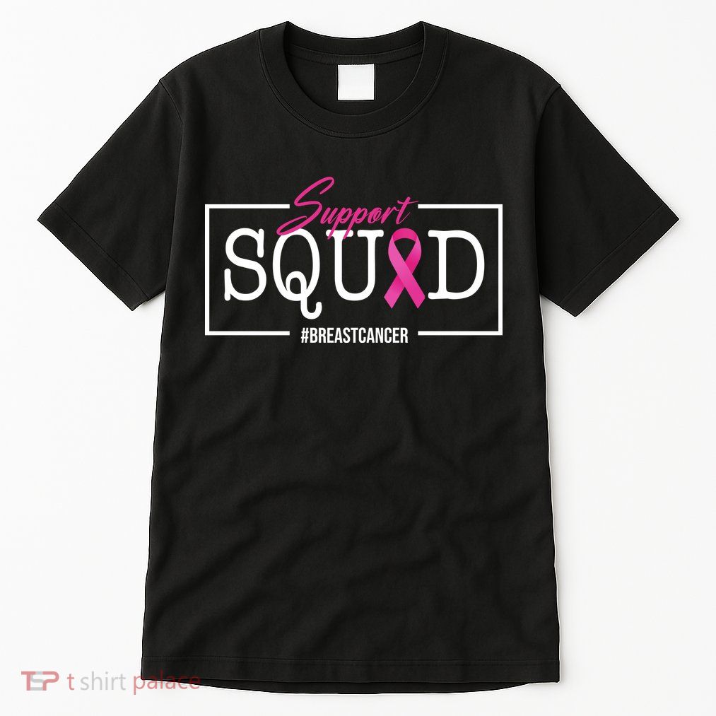 Support Squad Breast Cancer Tall T-Shirt