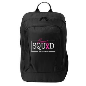 Support Squad Breast Cancer City Backpack