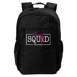 Support Squad Breast Cancer Daily Commute Backpack