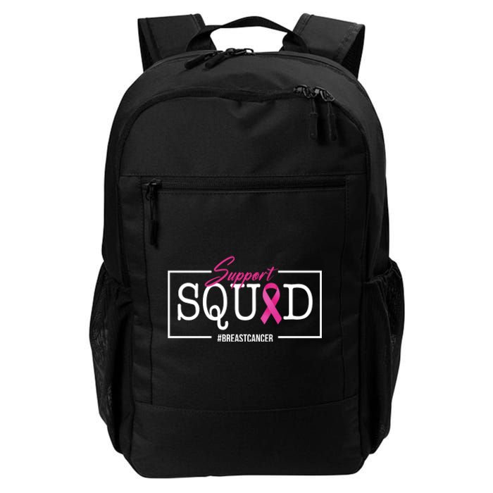 Support Squad Breast Cancer Daily Commute Backpack