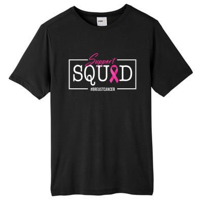 Support Squad Breast Cancer Tall Fusion ChromaSoft Performance T-Shirt