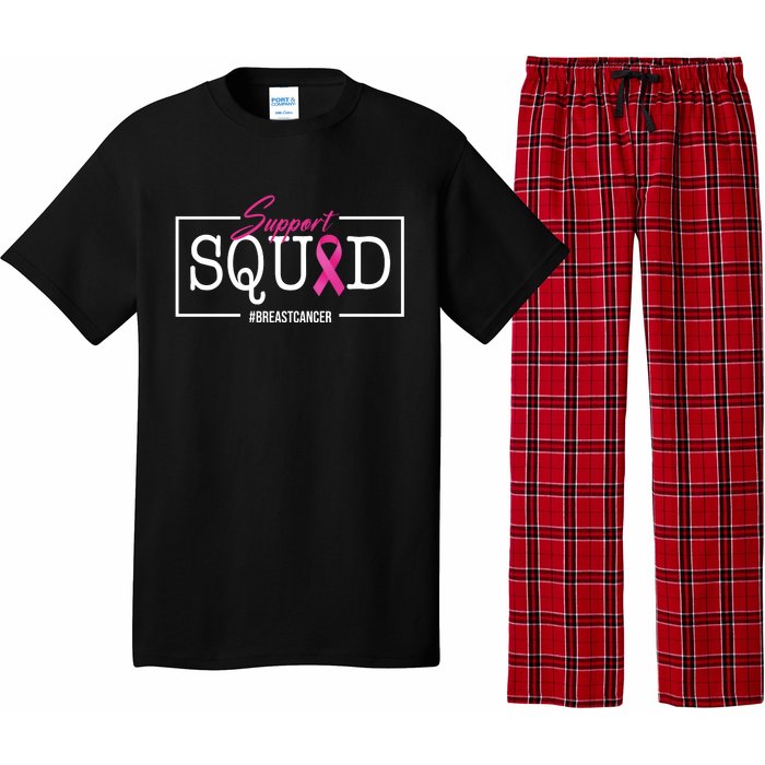 Support Squad Breast Cancer Pajama Set