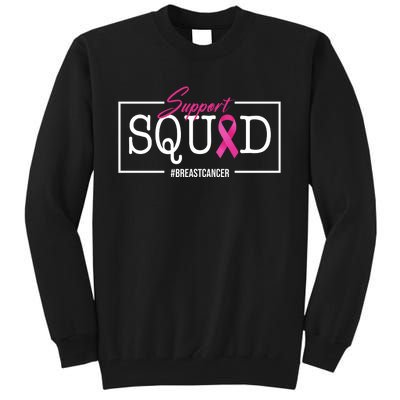 Support Squad Breast Cancer Tall Sweatshirt