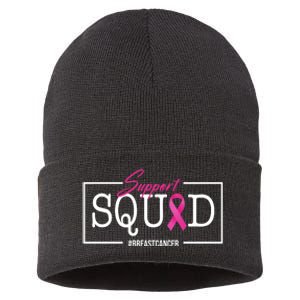 Support Squad Breast Cancer Sustainable Knit Beanie