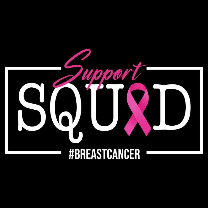 Support Squad Breast Cancer Baby Bodysuit