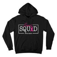 Support Squad Breast Cancer Tall Hoodie