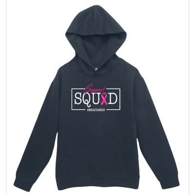 Support Squad Breast Cancer Urban Pullover Hoodie