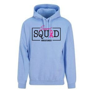 Support Squad Breast Cancer Unisex Surf Hoodie