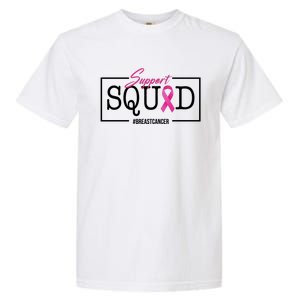 Support Squad Breast Cancer Garment-Dyed Heavyweight T-Shirt