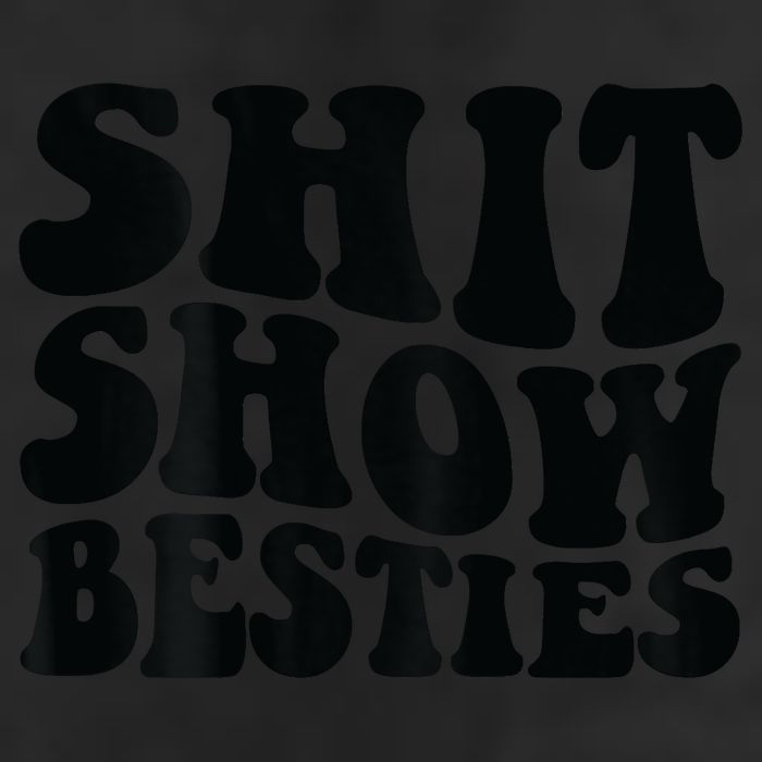 Shit Show Besties Adult Drive Performance Visor