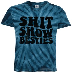 Shit Show Besties Kids Tie-Dye T-Shirt