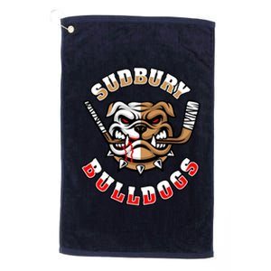 SHORESY Sudbury Blueberry Bulldogs Sudbury Bulldogs Letterkenny Platinum Collection Golf Towel